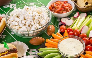 healthy options for football