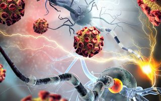 medical illustration of autoimmune disease