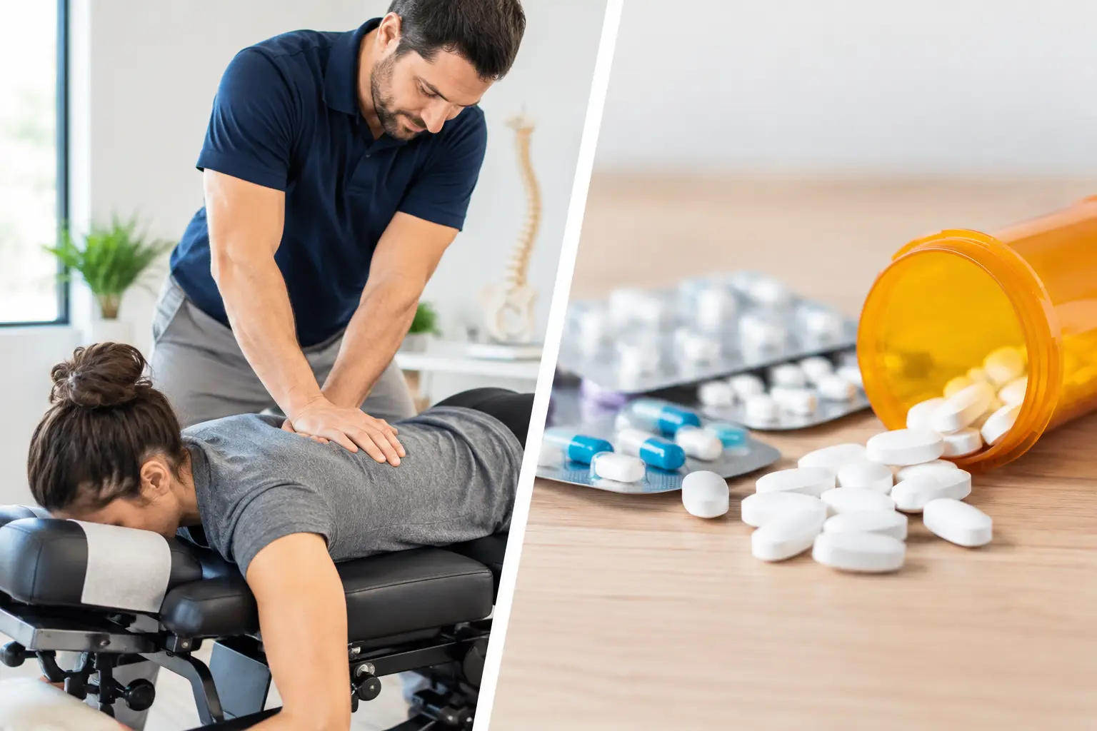 Chiropractic Versus Pain Medication for Back Pain